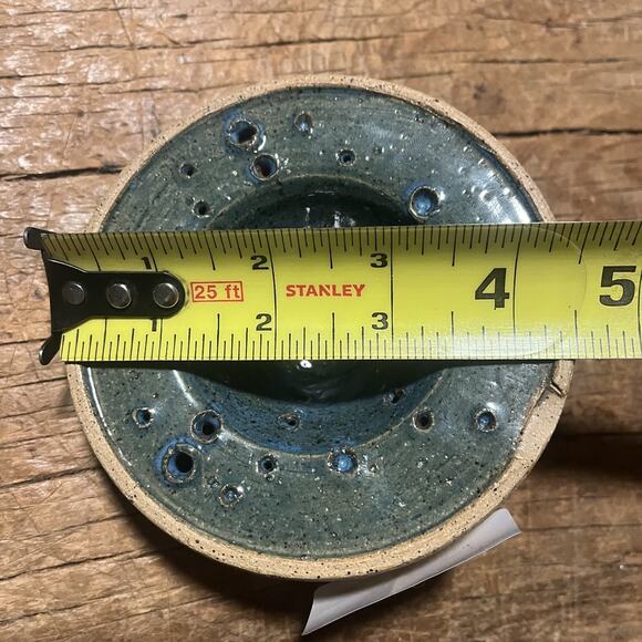 Studio Art Pottery Citrus Manual Juicer Lemon & Orange Stoneware Hand Made - Picture 10 of 11